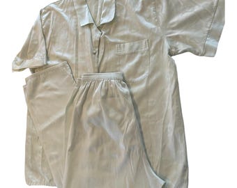 Conjunto de pantalón de pijama de satén vintage Y2K para mujer, talla grande, Hajo Chicara Dreams Alemania Corazones