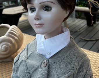 Bambola a grandezza naturale del Ragazzo di Brahms. Opera di alta maestria. Corpo snodato, realizzata a mano.