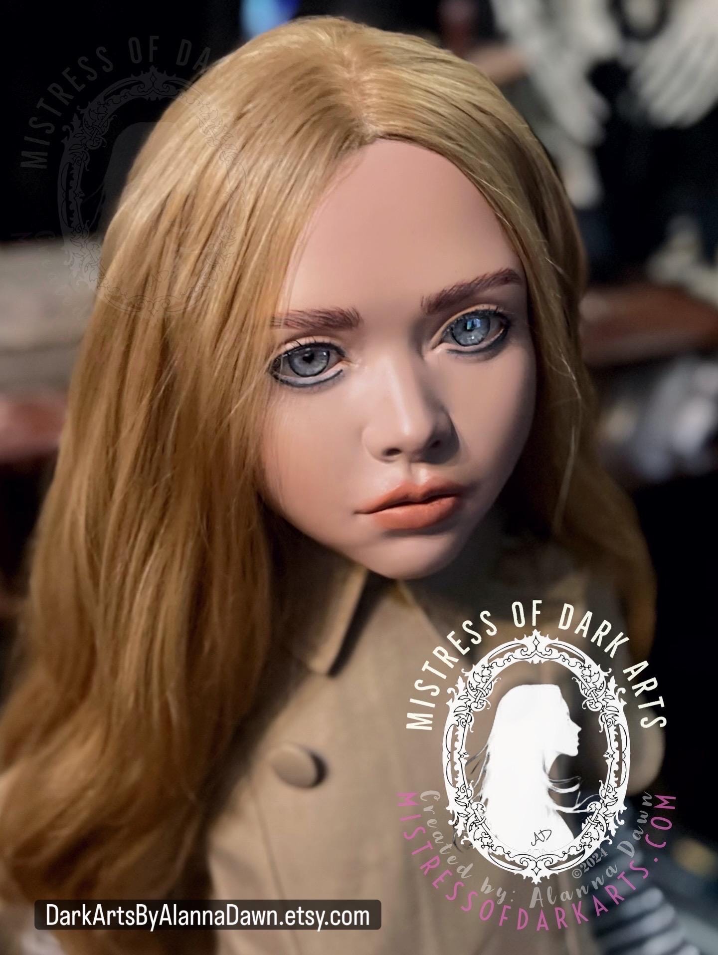 M3GANドール 1:1スケール – 映画に忠実な、フル可動ボディ - Etsy 日本