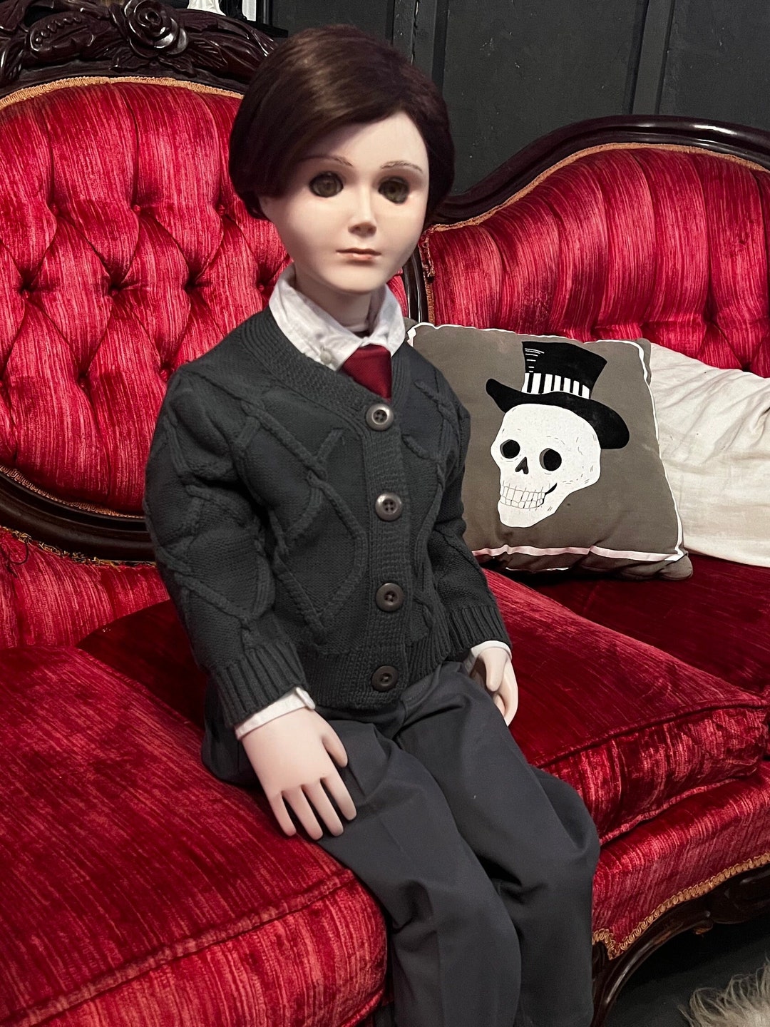 Brahms the Boy Doll 11 Scale LIFE SIZE. Fully Posable Ball Jointed