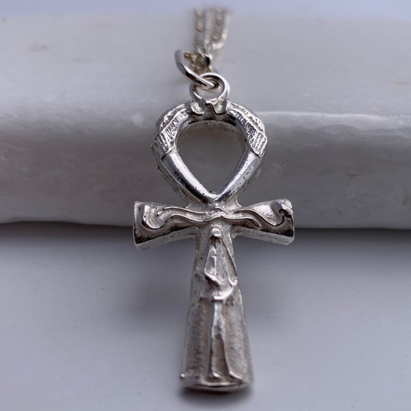 Silver Ankh, Ankh, Silver Pendant, Silver Ankh Pendant, Silver Ankh Necklace, Silver Pendant