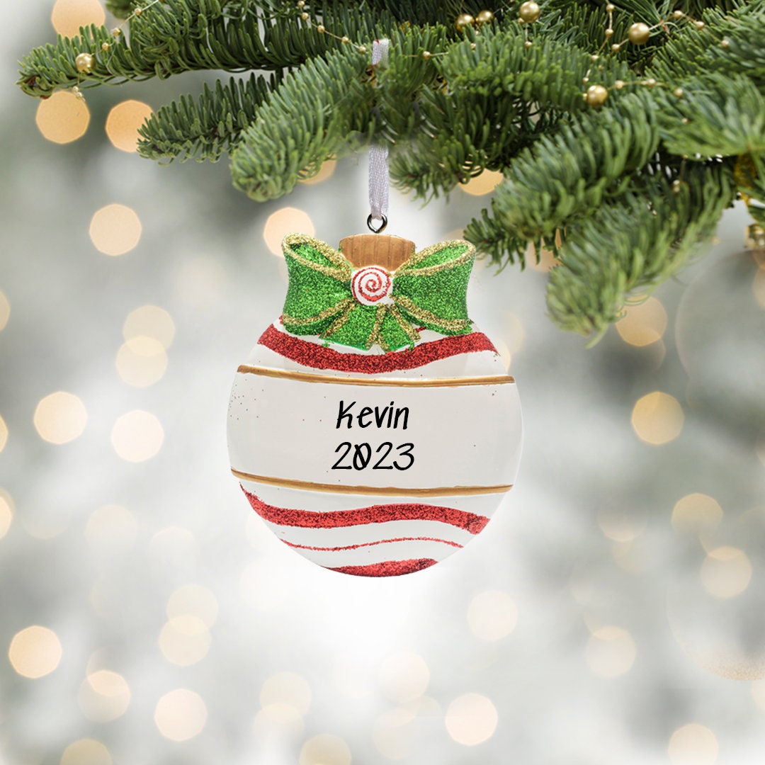 Personalized Christmas Ball Ornament 2025 Custom Name Ornament With — free download