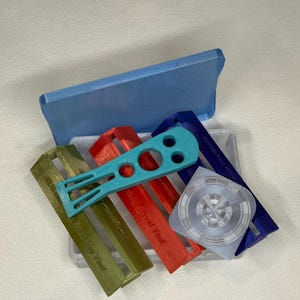 Complete Soap Beveling Kit - EZ & Multi-Sided Scrapers, Bevelers, Case, Instrucrions