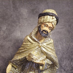 Large Spirit Guide Statue for bóveda - spiritism, orisha, muerto mediumistic, espiritismo misa blanca Wise Arab Negra Guia muñeca doll