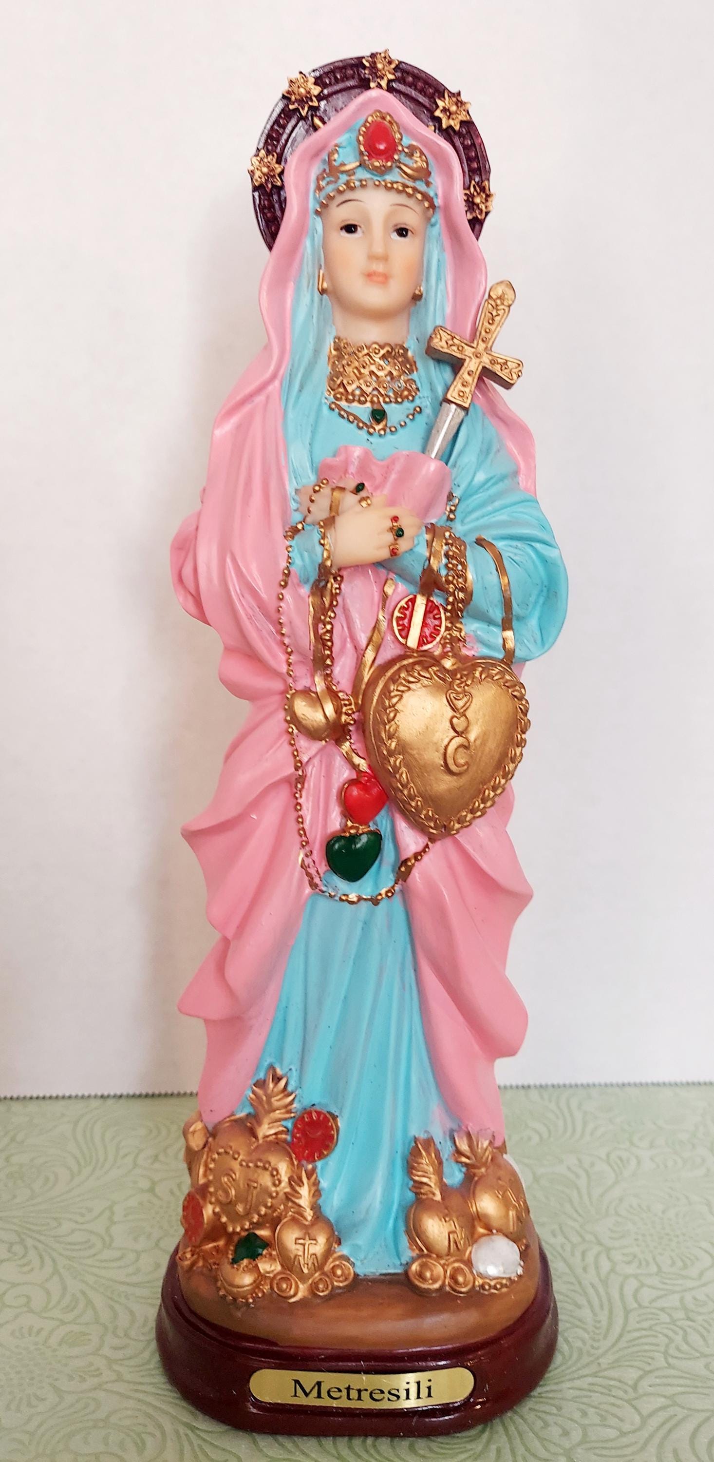 Erzulie Freda Statue 12" Ezili Fweda Dahomey Metres Mater dolorosa Lwa loa Metresilin Anaisa