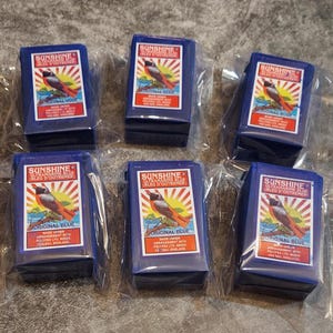 Sunshine Bluing añil waji indigo blue powder bóveda spiritism orisha ashe spirit Reckitts mediumistic, hoodoo Voodoo cleansing baño laundry