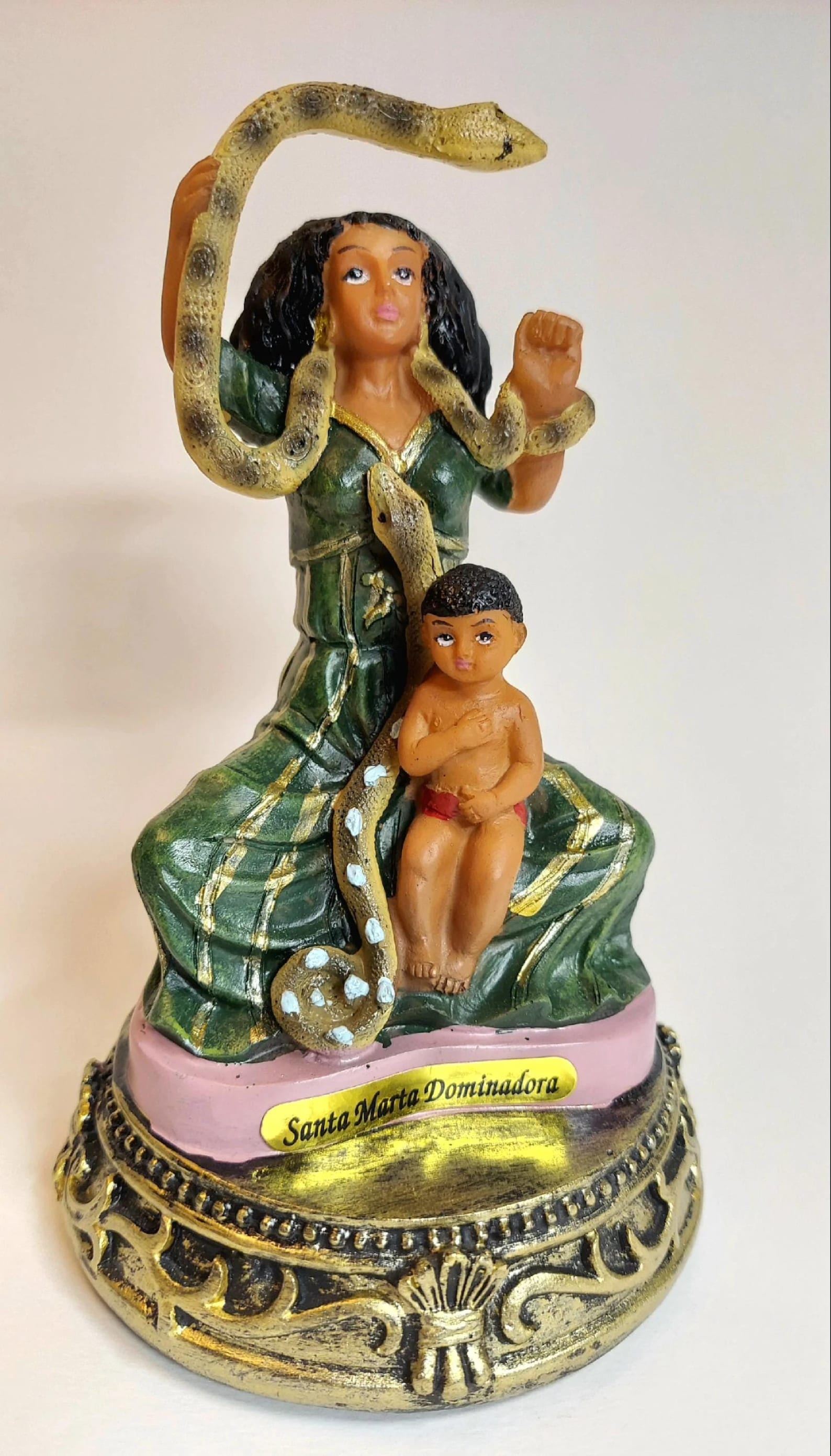 Santa Marta Dominadora 9 Inch Statue St Saint Martha Dominator Mami ...
