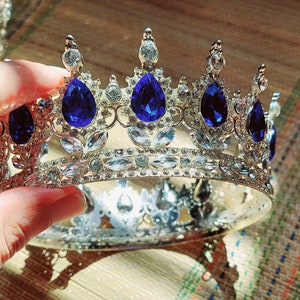 Orisha Crown Métal et pierres précieuses Obatala Oshun Oya Yemaya ade osha Santeria Yoruba couronnes scintillantes surrénales oricha herramientas mazo ide eleke