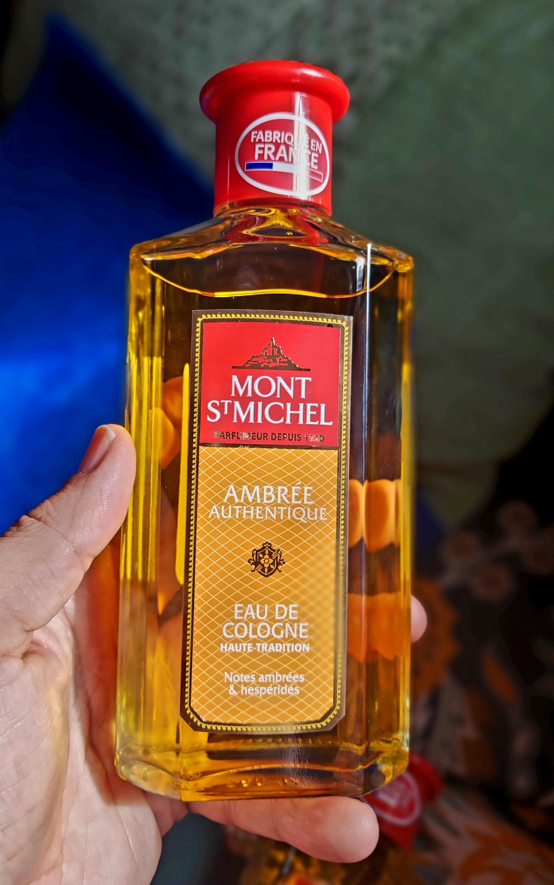 Mont Saint Michel Ambre Amber Cologne EDT – Authentic French Eau