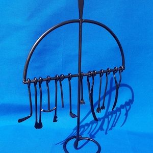 Ochosi tool Yoruba bow Arrow Of a Ode Inle Logun Ede laro Ogun Oshosi Osoosi Hunter orisha tool herramienta Osun ilde 15&quot; Ogun Oggun Owo