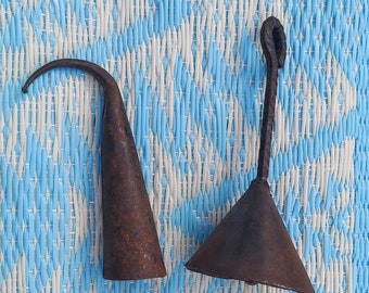 Yoruba Metal Bells for Orisa Worship Campana's Metal Metal Bells voor de aanbidding en orisha agogo adja campana musical orisha Oddua Olokun