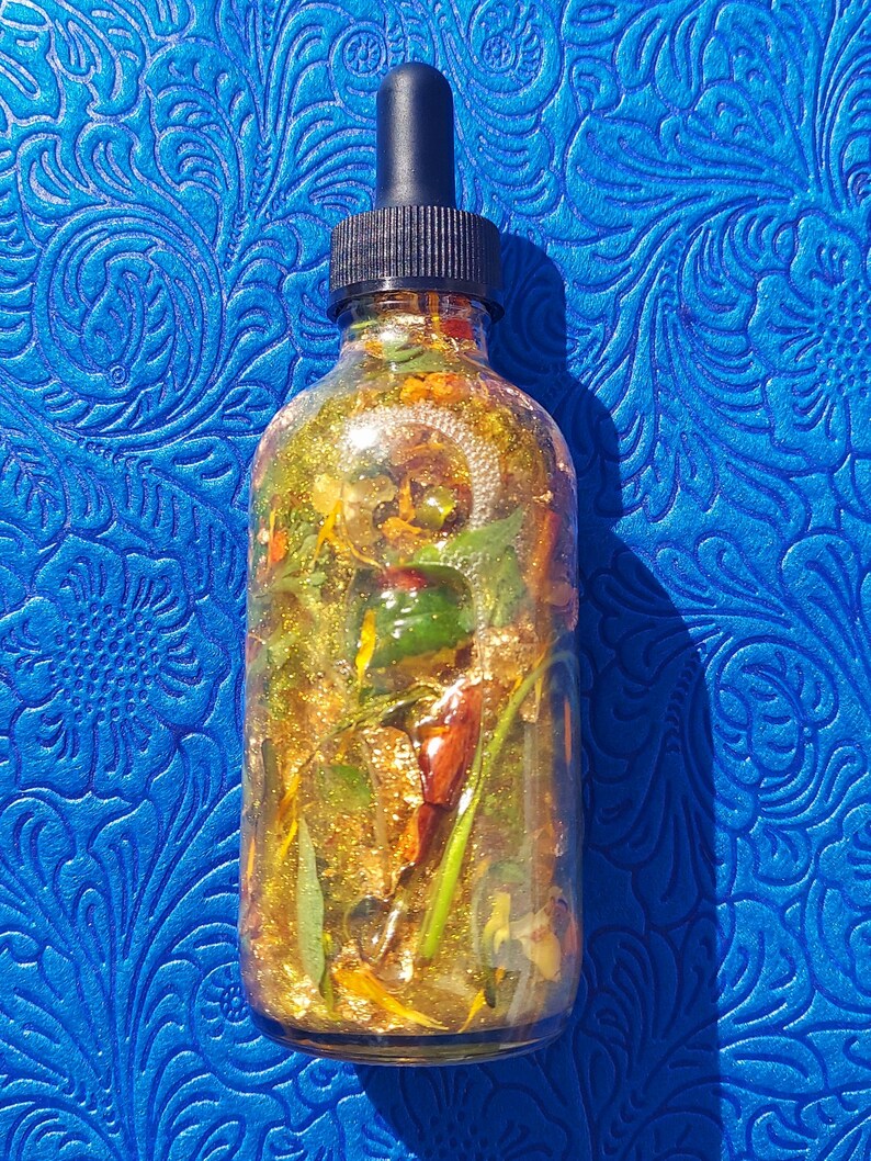 Money Ritual Oil, spell Prosperity Conjure Oil with Herbs, Gems, Gold Leaf 4oz Dropper Bottle Wealth Attraction Hoodoo Oil handmade money drawing ritual oil, afro atlantic prosperity conjure blend, wealth attraction feng shui rootwork oil, handcrafted spell oil with herbs and stones, 24k gold leaf magical abundance oil, magick intention oil for money success, financial prosperity ritual anointing oil money drawing oil, conjure hoodoo, prosperity spell oil, wealth ritual oil, rootwork abundance