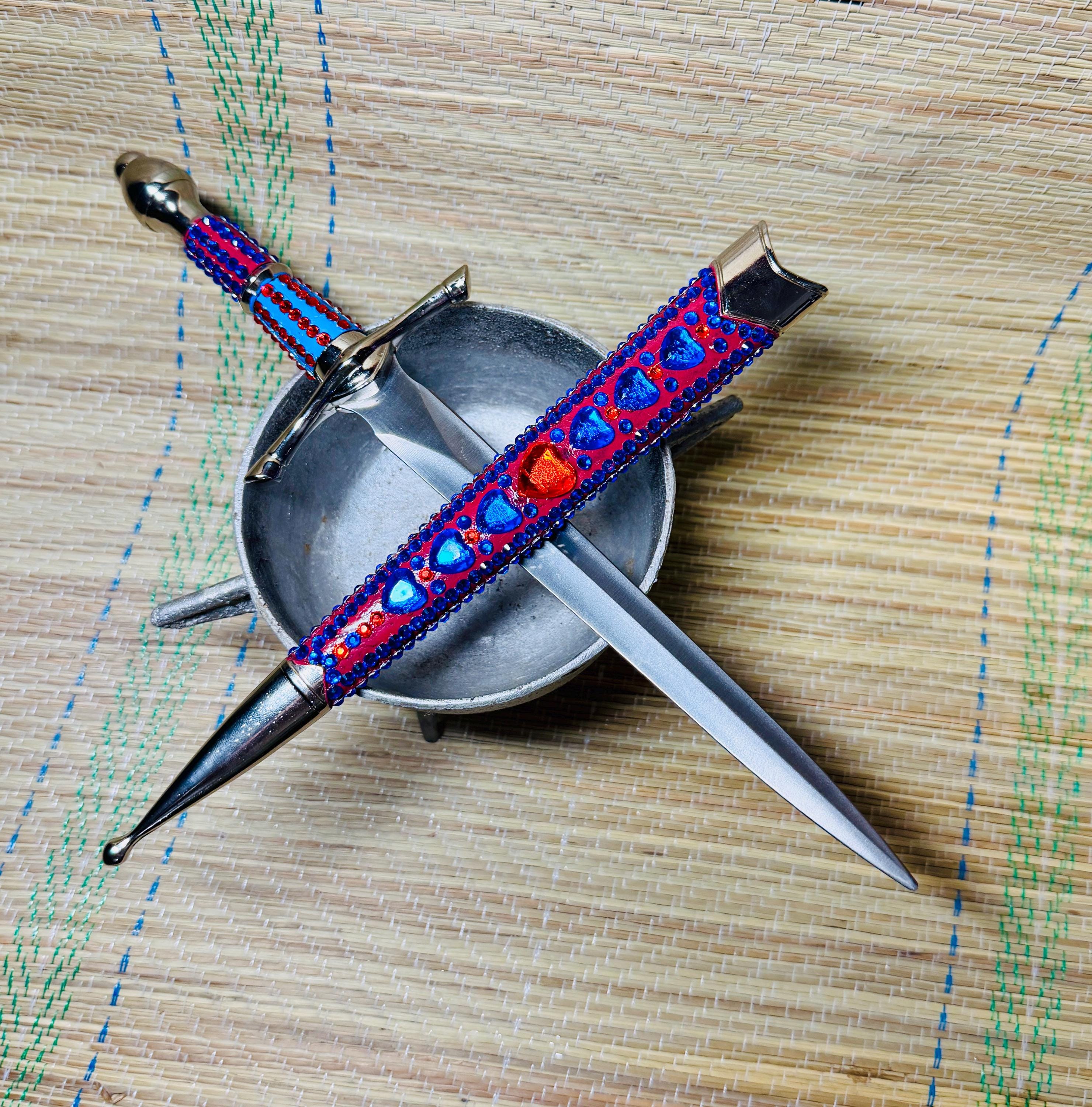 Erzulie Dantò Kouto Ponya Vodou Dagger 13–14