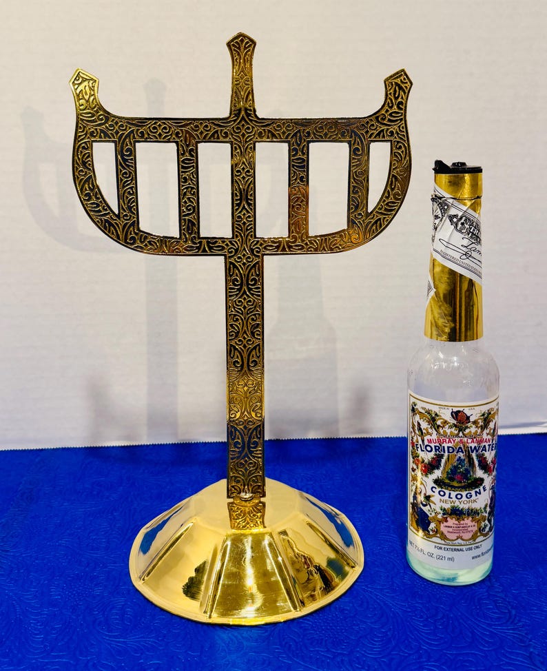 Orisha Ritual Staff Orisha Iroko Staff, Yoruba Lucumi Santeria Ceiba Araba Igui Oshumare ...