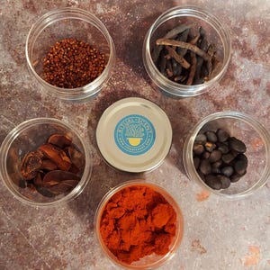 Ashe Orisha acheses ingredients Atare Eru Obi Osun Kola acheses iyawo initiations osain cargas sacred botanica herbs for Santeria Lucumi Ifa