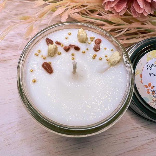 Warm Vanilla Sugar Gemstone Candle