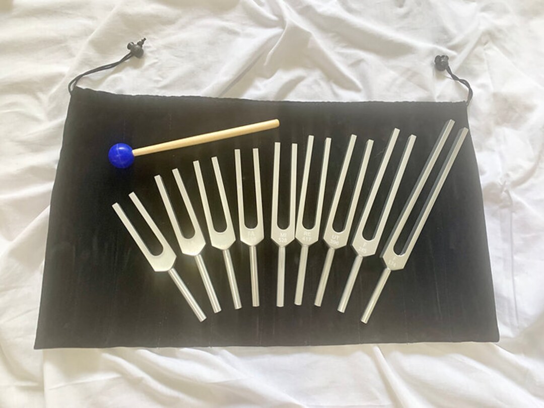 ソルフェジオ 音叉 9本セット（無加重） - Etsy 日本