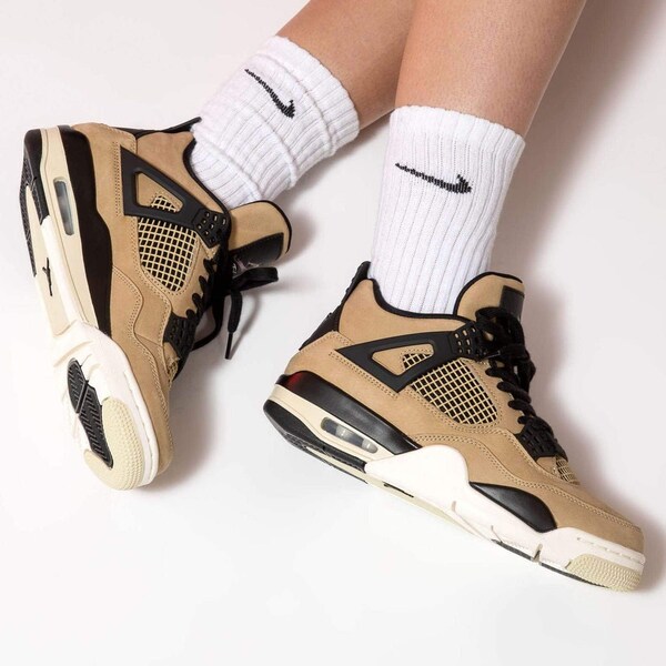 jordan 4 fossil mushroom