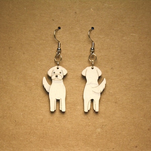 Maltese Earrings