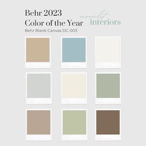 2023 Color Palette: Pre-Selected Paint Scheme (Digital Download)