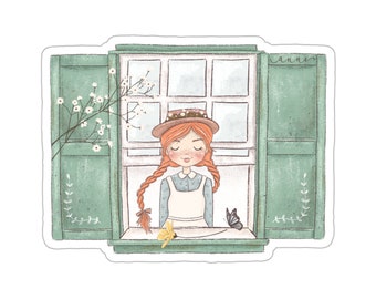 Anne of Green Gables Inspired Sticker - Gifts