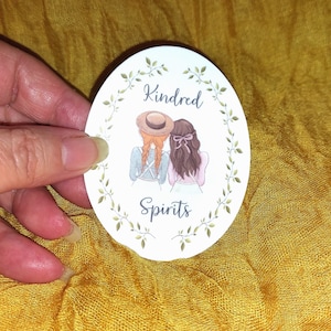 Kindred Spirits - Adesivo inspirado em Anne of Green Gables - Presentes