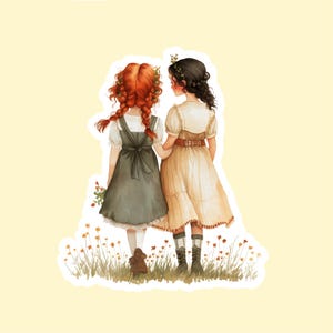 Kindred Spirits - Sticker inspiré Anne, la maison aux pignons verts - Cadeaux