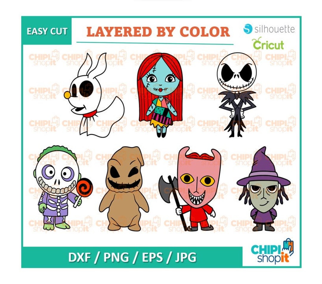 The Nightmare Before Christmas File, Layered Nightmare Before Christmas, Baby Movie Characters