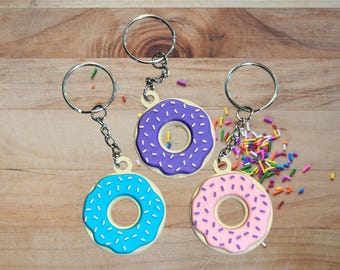 Donut Keychain