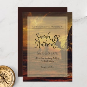 Pirate Wedding Invitation Template Peter Pan Invitation Peter Pan Wedding Peter Pan Birthday Editable Invite Edit, Download, Print