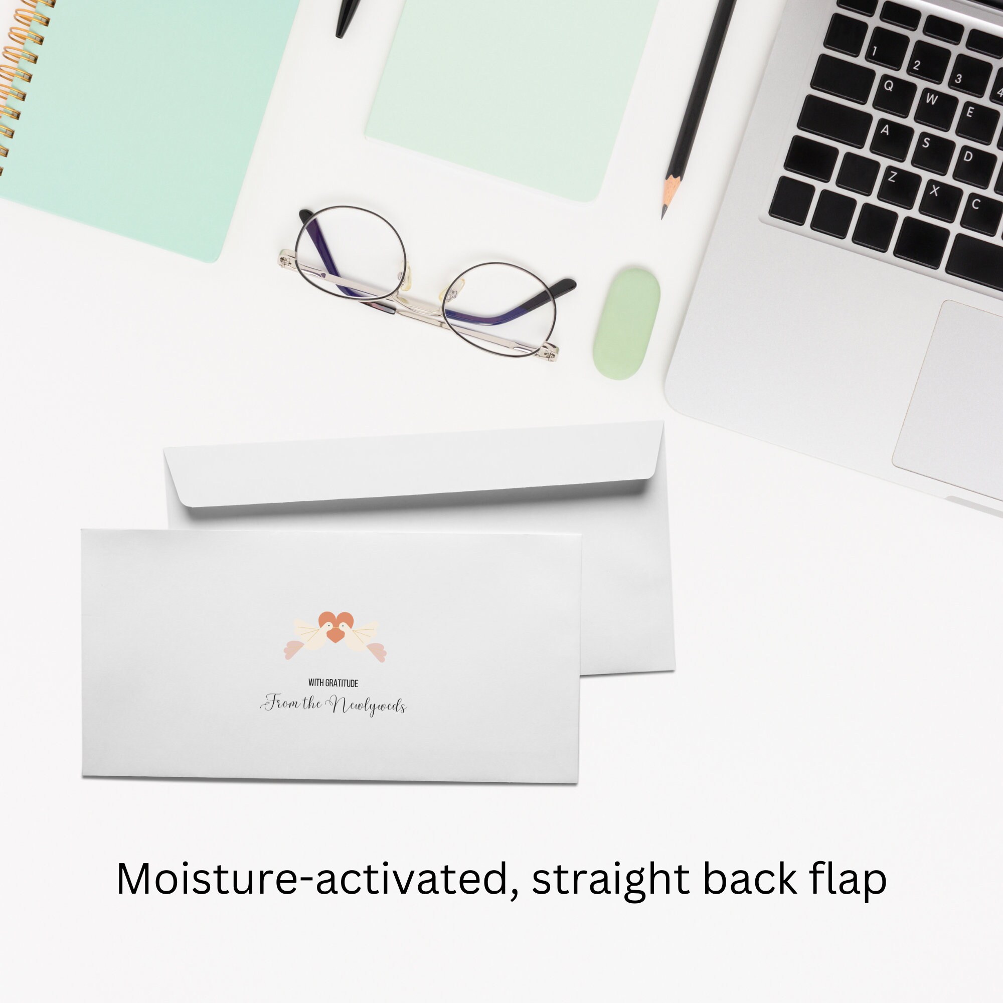 Wedding Vendor Tipping Envelopes Set of 10 Printed Envelopes Tip