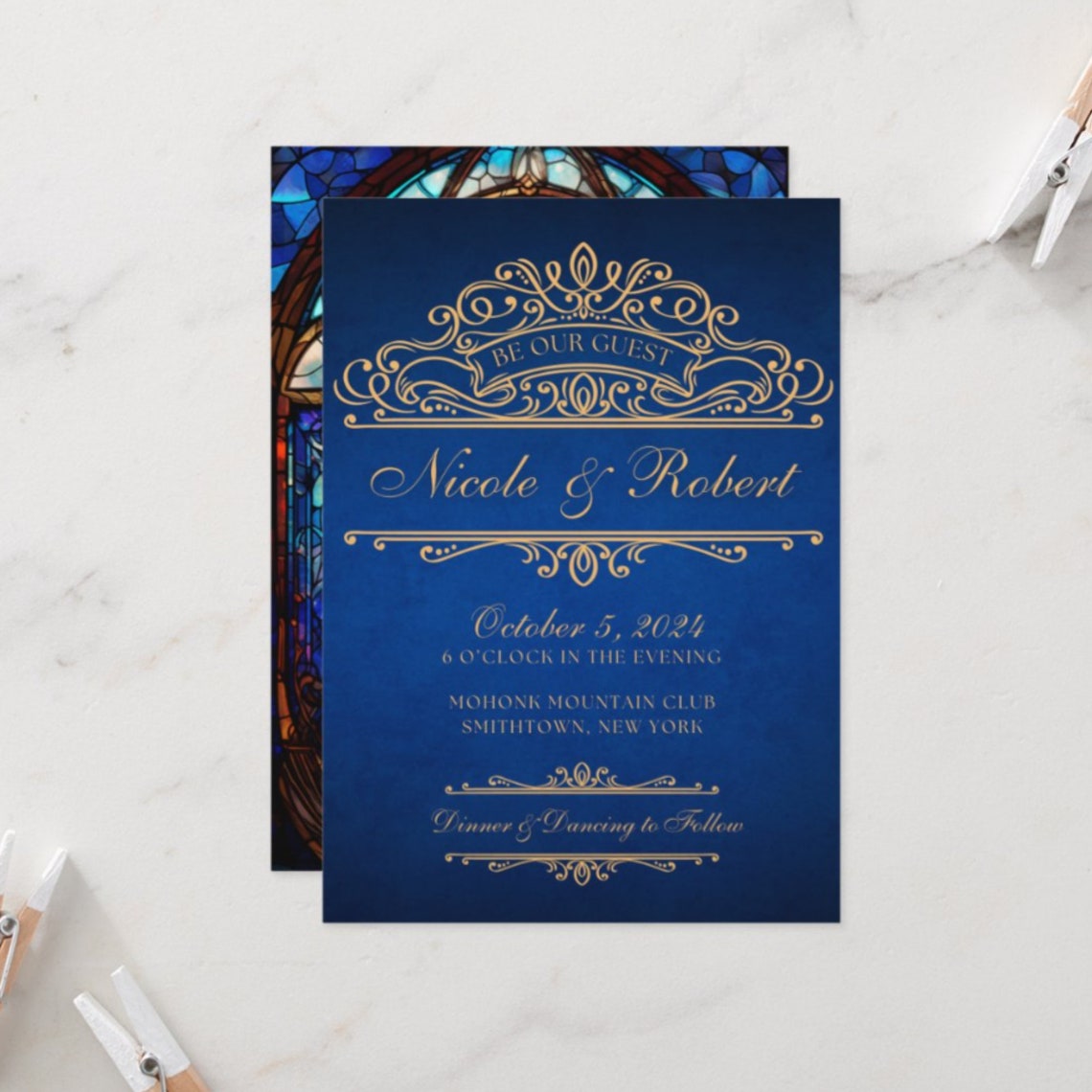 Wedding Invitation Beauty and the Beast Wedding Editable Template ...