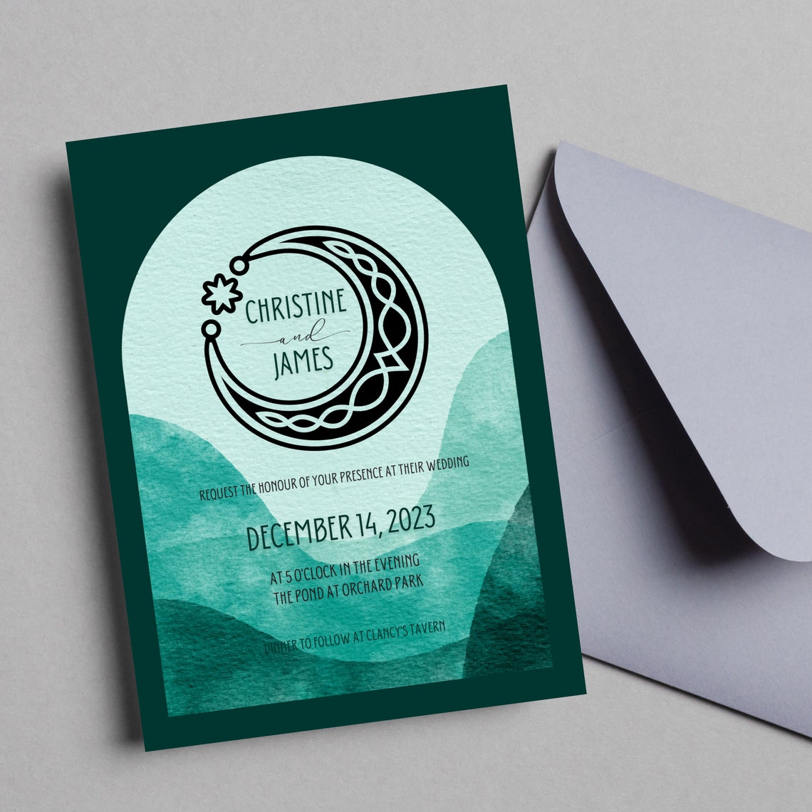 Celtic Wedding Invitation Templates Printable Wedding Templates
