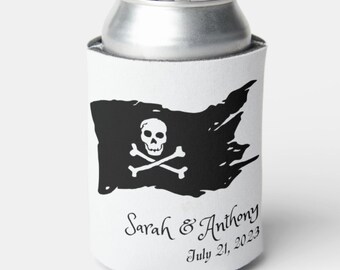 Pirate Birthday Party Favor Editable Template | Jolly Roger Tag (Digital Download)