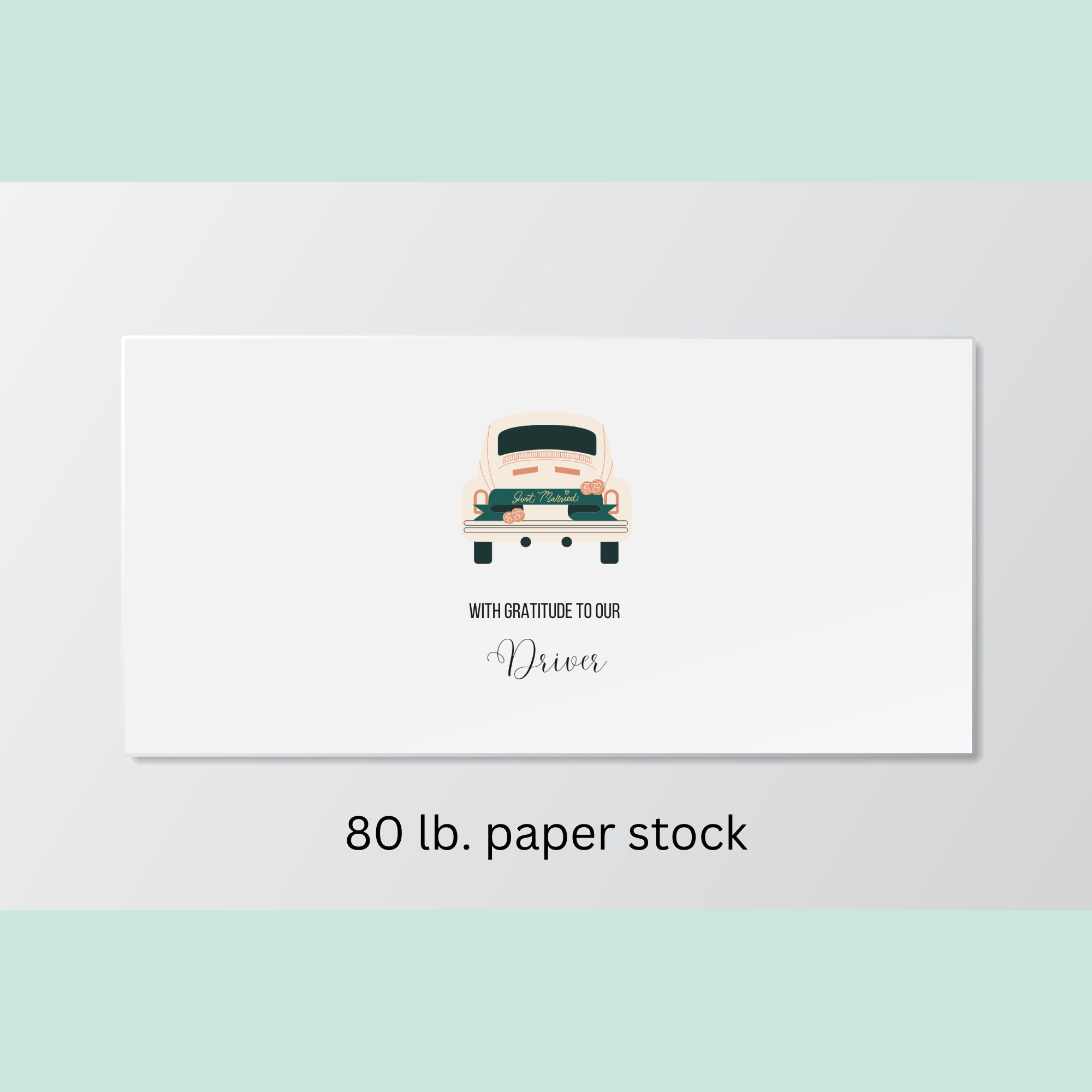 Wedding Vendor Tipping Envelopes Set of 10 Printed Envelopes Tip