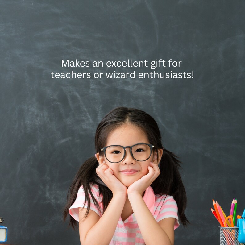 Stationery for Kids Personalized Wizard Notecard Set Magical Spell Book