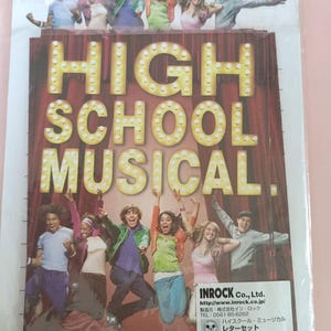 Juego de cartas selladas de High School Musical: ¡2 tipos de membrete y 10 sobres!
