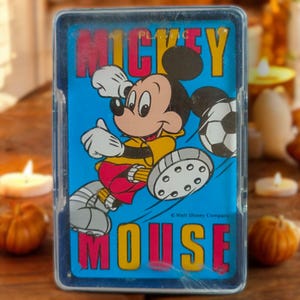Super ZELDZAME vintage Mickey Mouse speelkaarten volledig kaartspel