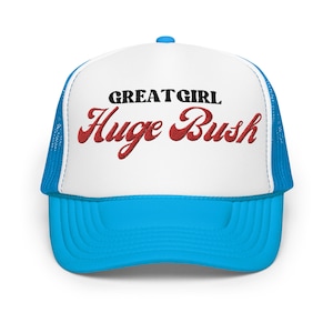 Funny Trucker Hat for Women: Embroidered Adult Humor Cap