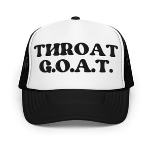 Boné de espuma GOAT para caminhoneiro: presente de humor para adultos