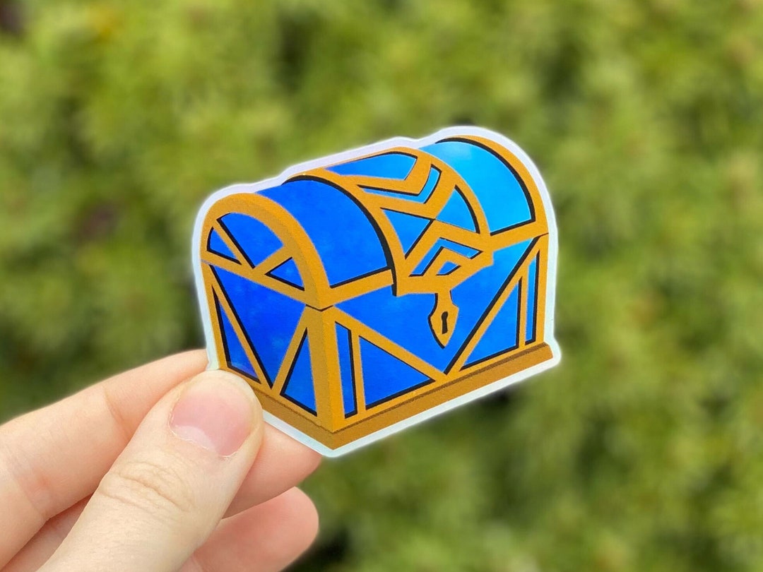 Dreamlight Valley Moonstone Chest 2.5 Inch Holographic Etsy