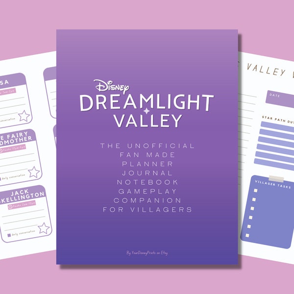 Dreamlight Valley Gameplay Companion, 30 pages **Monsters Inc. Content Included