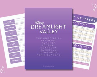 Dreamlight Valley Gameplay Companion, 27 pages **Pocahontas included