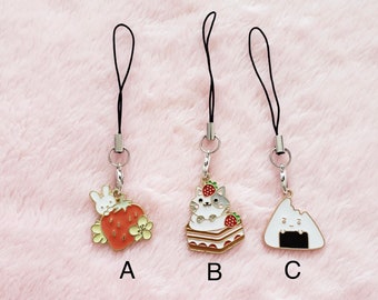 phone charm kawaii | anime phone charm | kawaii gift, birthday gift, kawaii phone charm, y2k phone charm, switch charm, mushroom charm