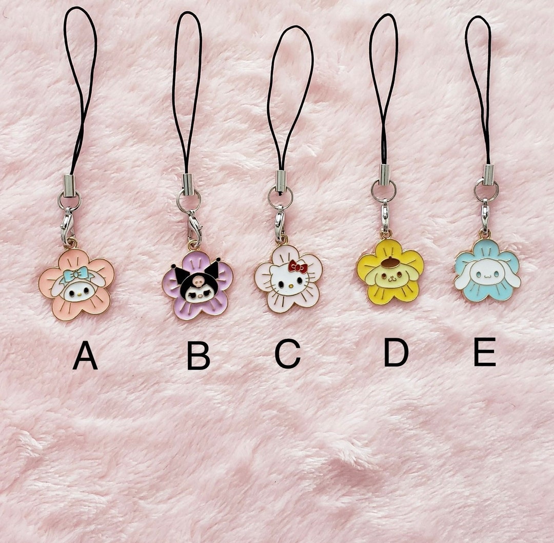 Phone Charm Kawaii Anime Phone Charm Kawaii Gift Birthday Etsy
