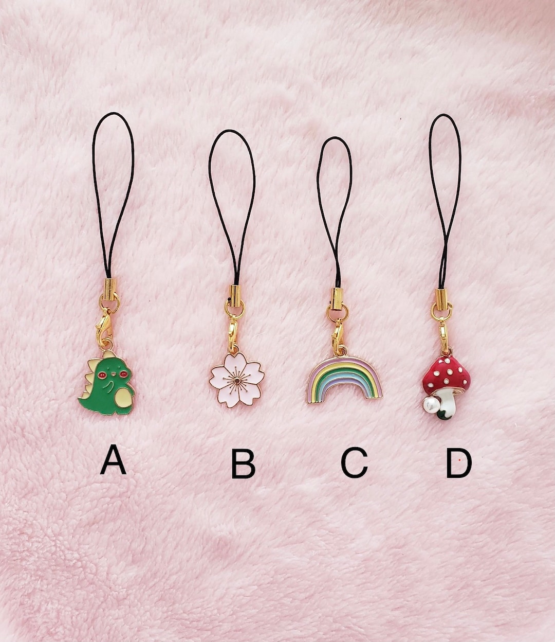 Phone Charm Kawaii Anime Phone Charm Kawaii Gift Birthday Etsy