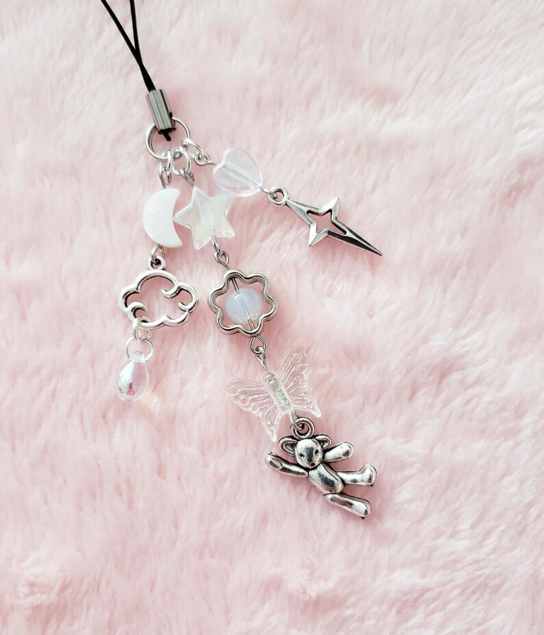 Phone Charm Anime Phone Charm Kawaii Gift Birthday Gift Etsy