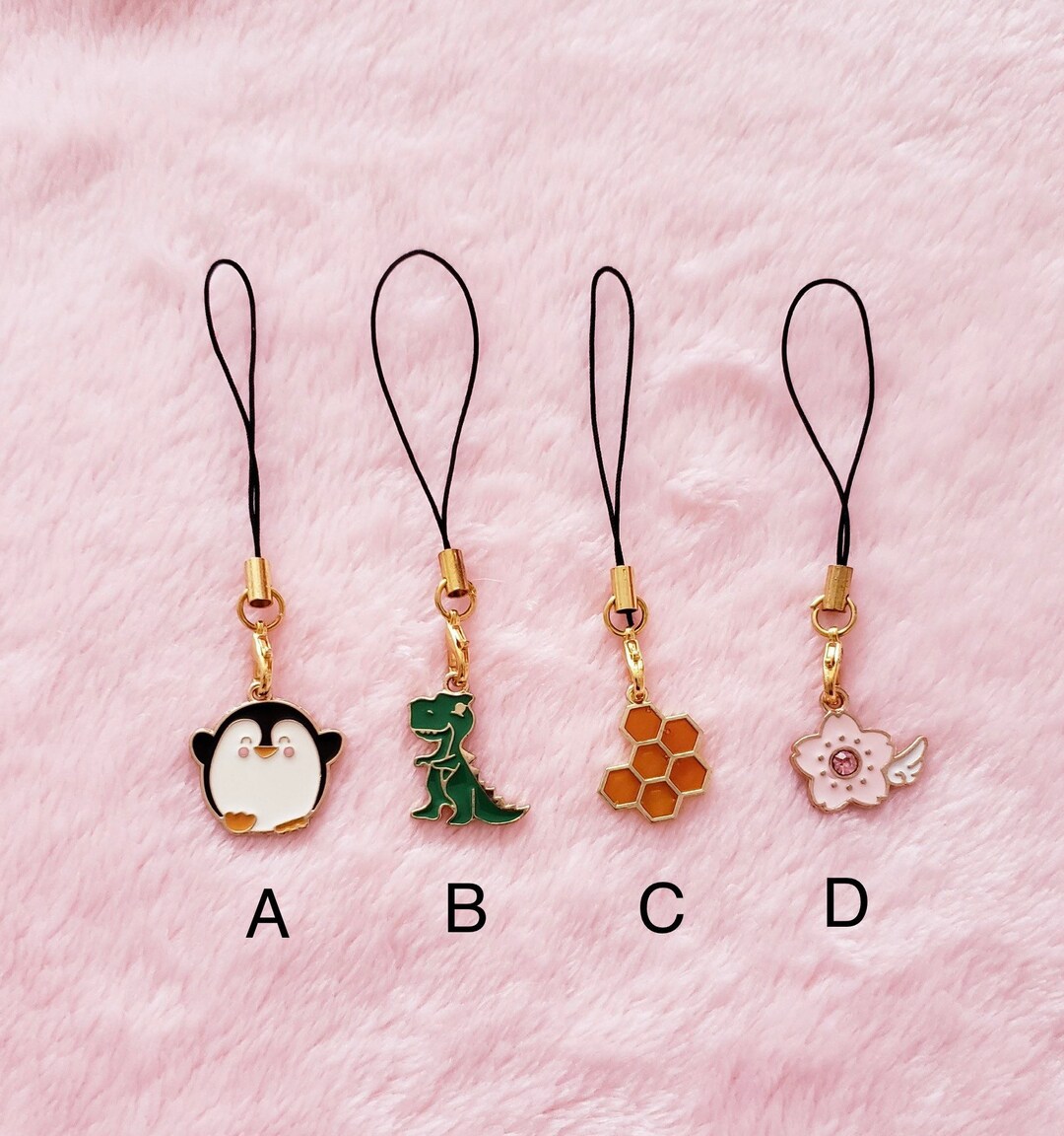 Phone Charm Kawaii Anime Phone Charm Kawaii Gift Birthday Etsy