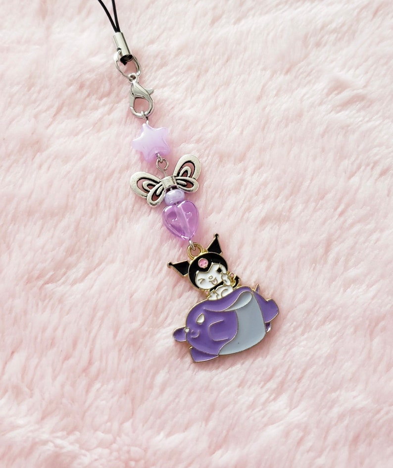 Phone Charm Anime Phone Charm Kawaii Gift Birthday Gift Etsy