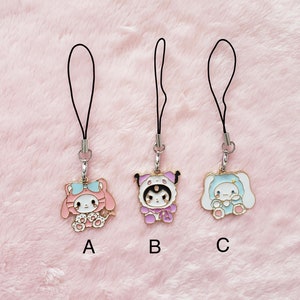 phone charm kawaii | cute phone charm | kawaii gift, birthday gift, kawaii phone charm, y2k phone charm, switch charm, mushroom charm